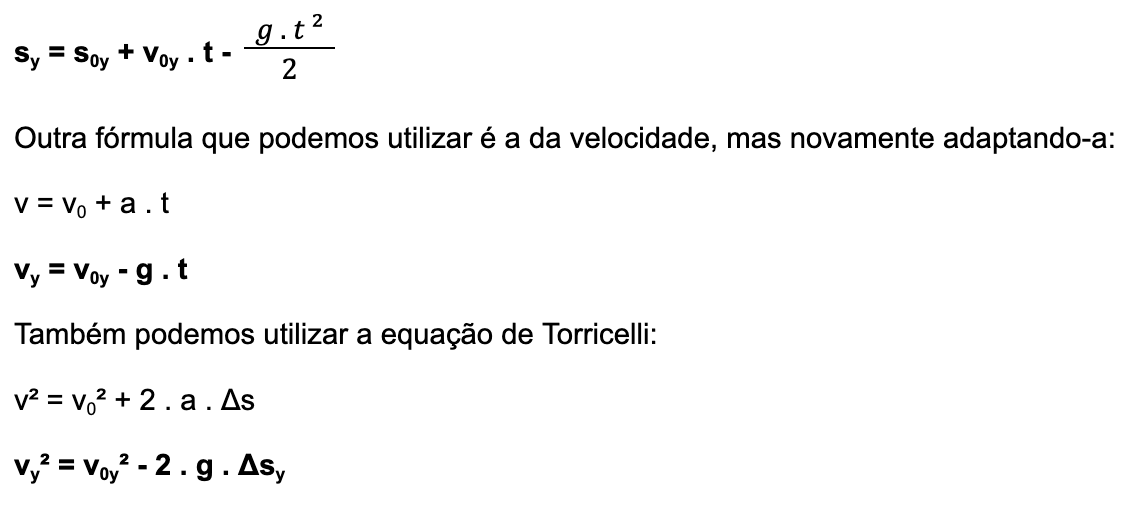 Exercícios de vestibulares resolvidos sobre lançamento oblíquo – Física e  Vestibular